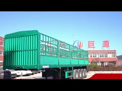 Hohe Ladekapazität Trockene Schüttgut-Fenster Halbanhänger mit 4 Achsen und Hebeachse