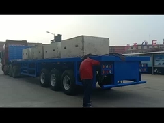 Halbanhänger für Flachbettfahrzeuge für Container