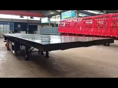 20ft 40ft Flatbed Container Semi-Trailer mit 11.00R20 Reifen und zuverlässigen Zertifikat