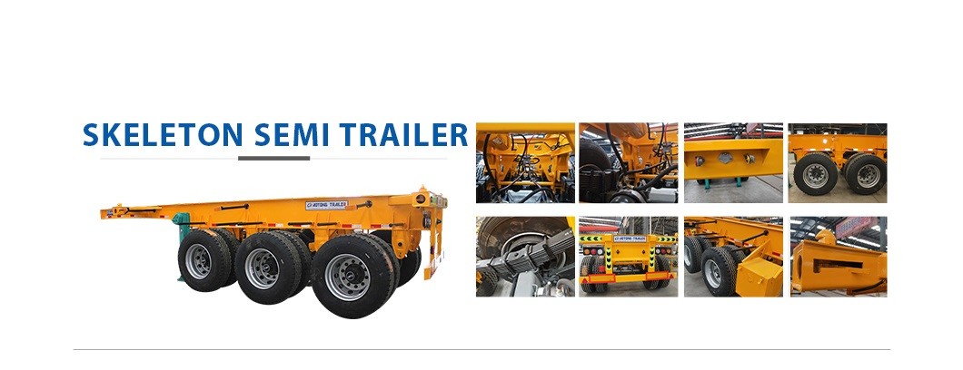 Qualität Semi-Trailer mit niedrigem Sattel usine
