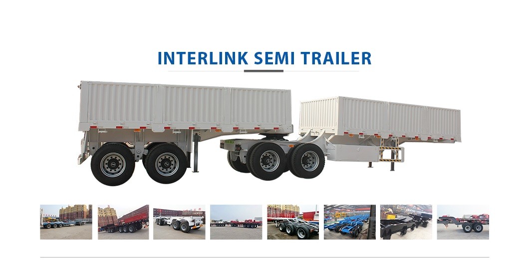 Qualität Semi-Trailer mit niedrigem Sattel usine